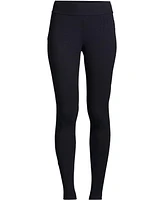 Lands' End Women's Tall Starfish Mid Rise Knit Leggings