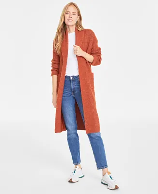 On 34th Women's Shawl Collar Duster Cardigan, Created for Macy's