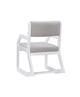 Linon Home Decor Alles 2-Position Sled Base Accent Chair