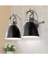 Phineas 16.25" 2-Light Farmhouse Bohemian Iron Led Vanity