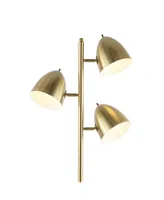 Billy 66.5" 3-Light Modern Contemporary Iron Led Floor Lamp