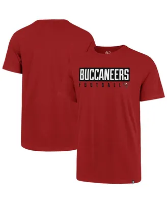Men's '47 Brand Red Tampa Bay Buccaneers Dub Major Super Rival T-shirt