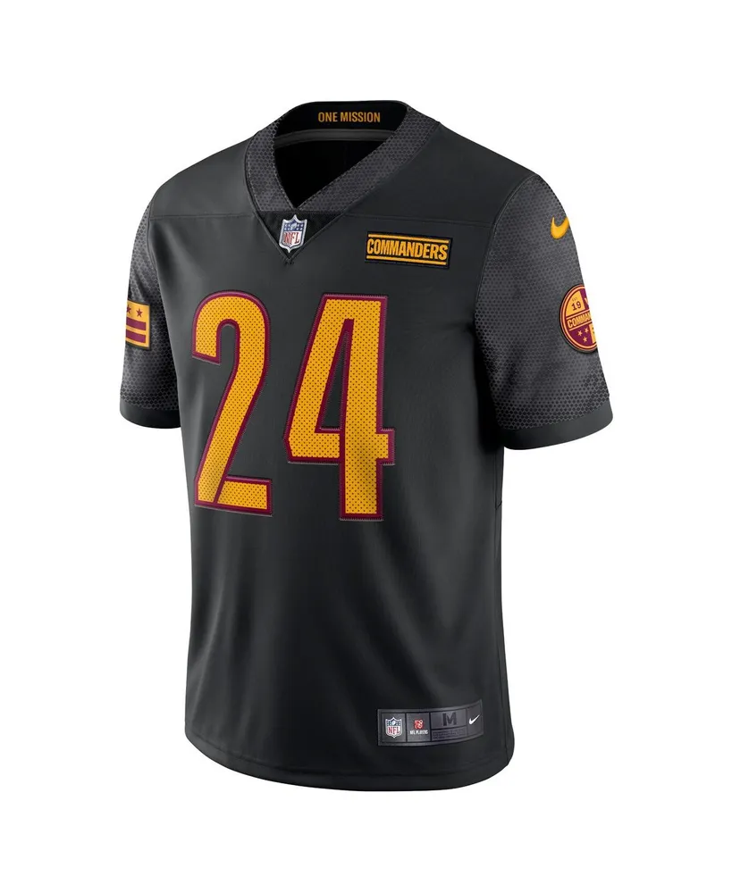 Men's Nike Antonio Gibson Black Washington Commanders Alternate Vapor Limited Jersey