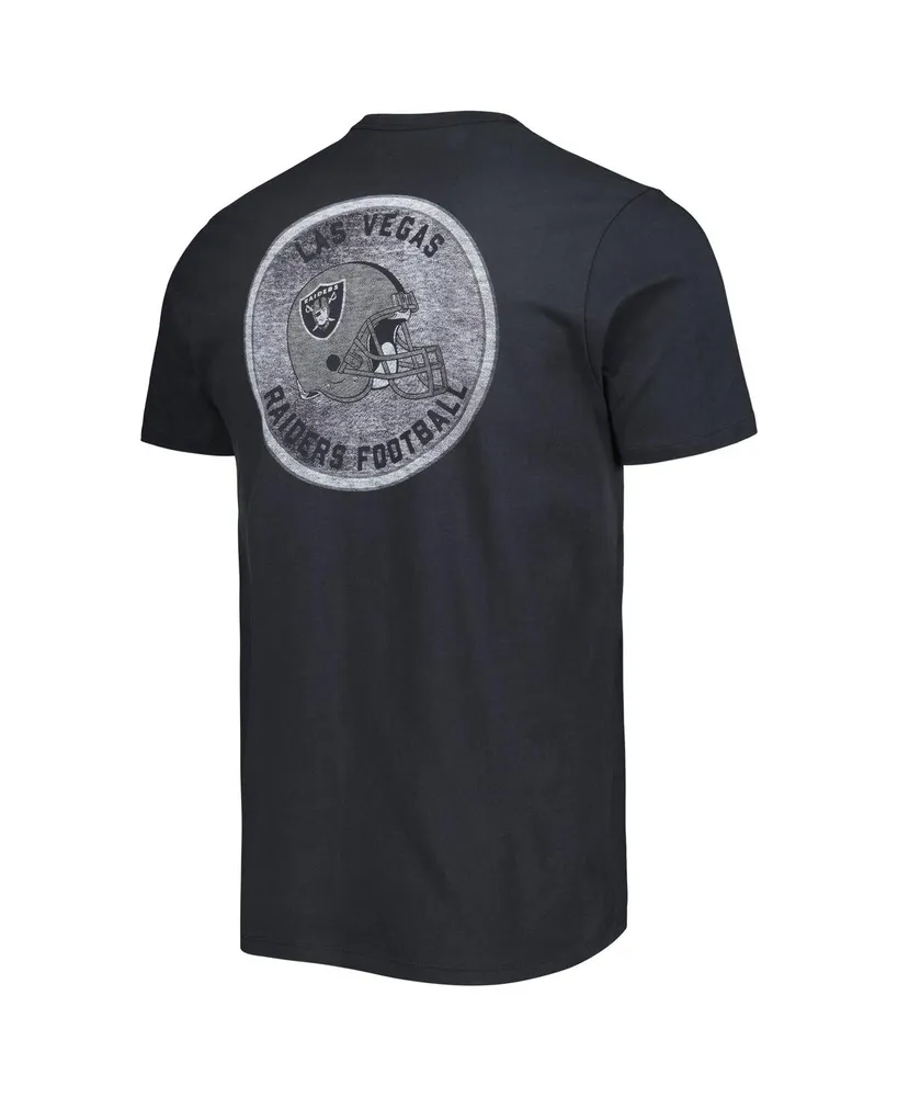 Men's '47 Brand Black Las Vegas Raiders Open Field Franklin T-shirt