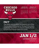 Chicago Bulls 2022 Box Calendar