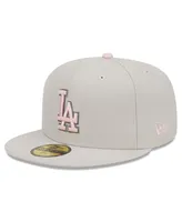 Men's New Era Khaki Los Angeles Dodgers 2023 Mother's Day On-Field 59FIFTY Fitted Hat