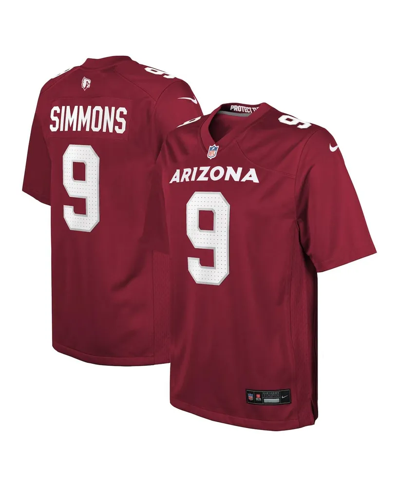 Big Boys and Girls Nike Isaiah Simmons Cardinal Arizona Cardinals Game Player Jersey