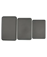 Good Cook Nonstick Steel Cookie Sheet, 3 Piece Set
