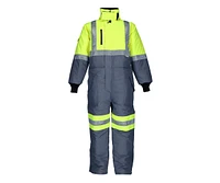 RefrigiWear Men's HiVis Freezer Edge Insulated Coveralls