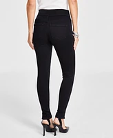I.n.c. International Concepts Women's Mid Rise Skinny-Leg Jeans with Ankle Zip, Created for Macy's