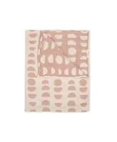 Crane Baby Baby Girls Jacquard Blanket Copper Moon Phase