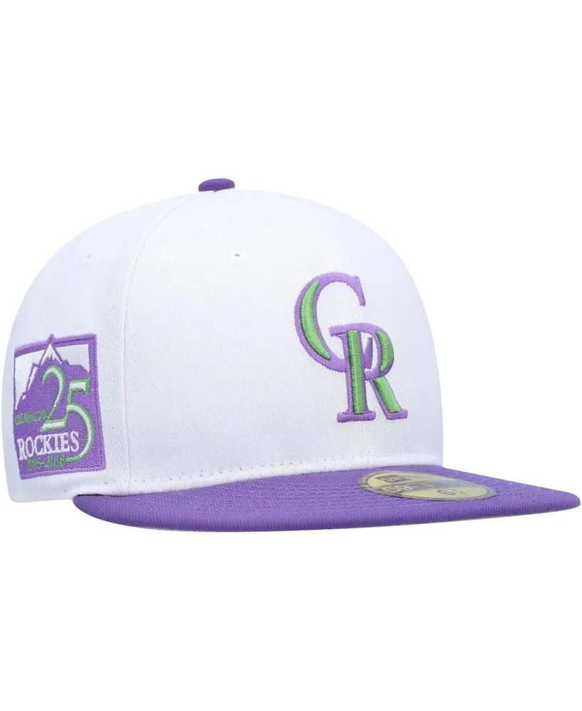 New Era Men's White Colorado Rockies City Connect 39THIRTY Flex Hat - Macy's