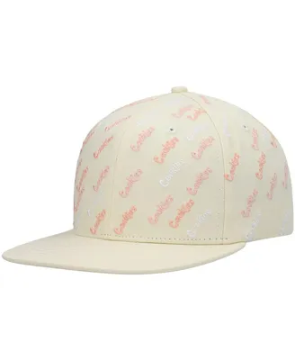 Men's Cookies Triple Beam Allover Print Snapback Hat