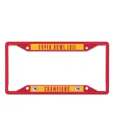 Wincraft Kansas City Chiefs Super Bowl Lvii Champions Metal Laser Cut Color License Plate Frame