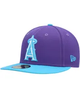 Men's New Era Purple Los Angeles Angels Vice 59FIFTY Fitted Hat