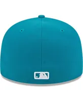 Men's New Era Turquoise York Mets 59FIFTY Fitted Hat