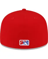 Men's New Era Red Worcester Sox Copa De La Diversion 59FIFTY Fitted Hat