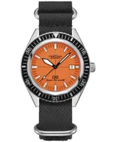 Certina Men's Swiss Automatid Ds Super PH500M Black Rubber Strap Watch 43mm