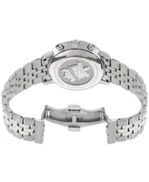Certina Women's Swiss Chronograph Ds Caimano Stainless Steel Bracelet Watch 42mm