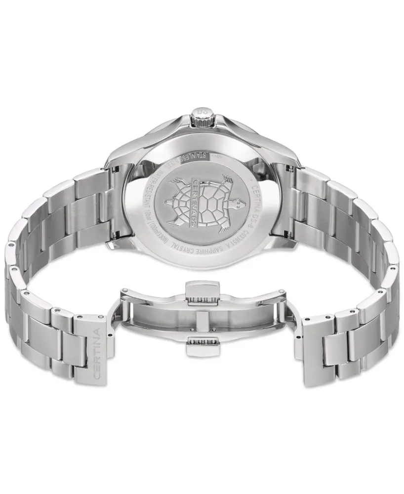 Certina Men's Swiss Ds-8 Stainless Steel Bracelet Watch 42mm