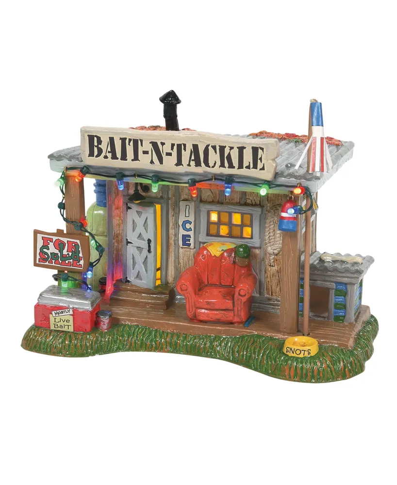 Department 56 Xmas Vac Selling The Bait Shop Figurine