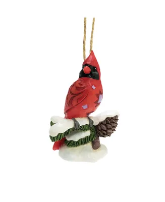 Jim Shore Caring Cardinals Winter Bless Figurine