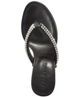 Leather Heels With High Quality Rhinestones ( Black Star)