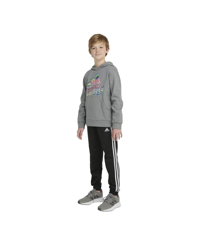 adidas Big Boys Hyperreal Graphic Pullover Long Sleeves Sweatshirt