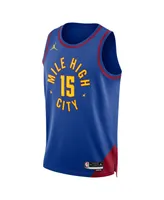 Men's and Women's Jordan Nikola Jokic Blue Denver Nuggets Statement Edition Swingman Jersey