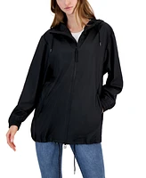 Rains Women's Storm Breaker Hooded Waterproof Raincoat