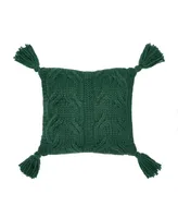 Patricia Nash Knit Tasseled Decorative Pillow, 20" x