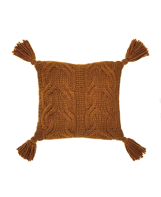 Patricia Nash Knit Tasseled Decorative Pillow, 20" x