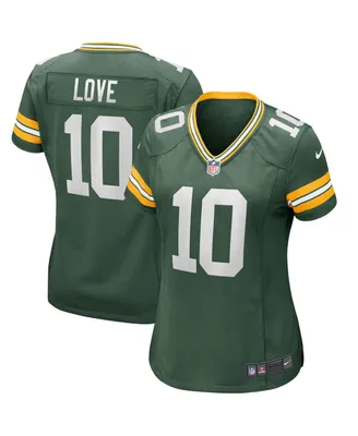 Women's Nike Jordan Love Green Green Bay Packers Game Jersey