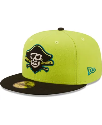 Men's New Era Green, Black Bradenton Barbanegras Copa De La Diversion 59FIFTY Fitted Hat