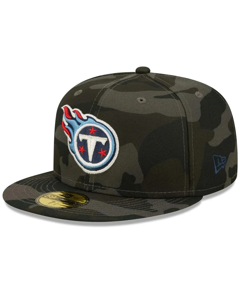 New Era Men's Gray Tennessee Titans City Describe 59Fifty Fitted Hat