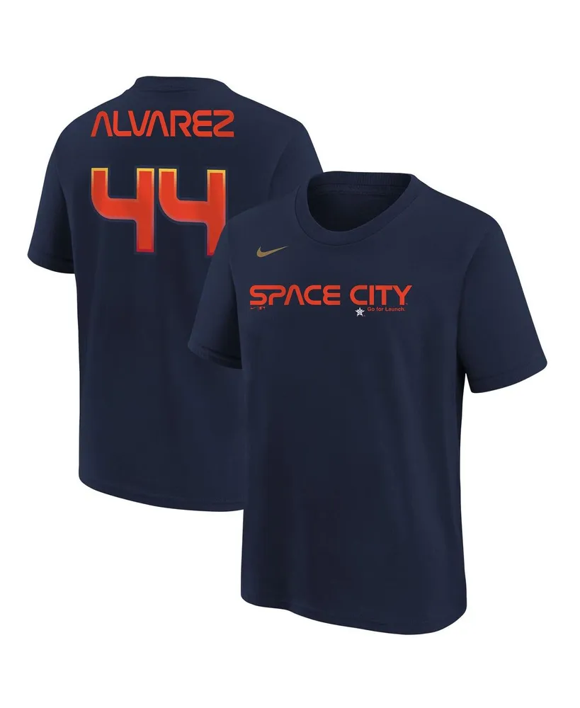 Preschool Houston Astros Nike 2022 City Connect Wordmark T-Shirt