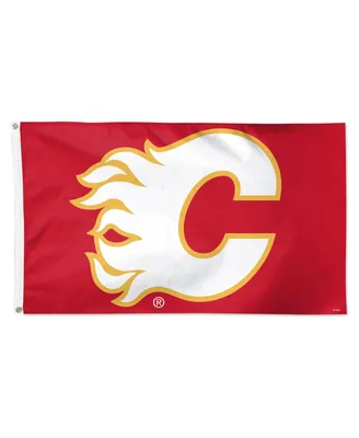 Wincraft Calgary Flames 3' x 5' Primary Logo Single-Sided Flag