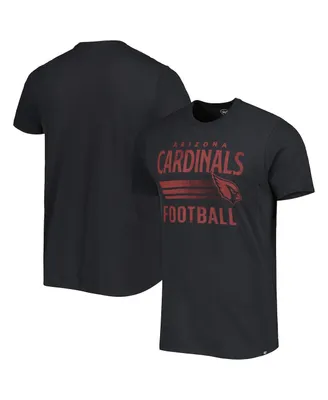 Men's '47 Brand Black Arizona Cardinals Wordmark Rider Franklin T-shirt