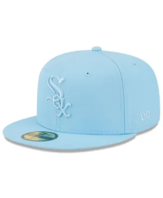 Men's New Era Light Blue Chicago White Sox 2023 Spring Color Basic 59FIFTY Fitted Hat