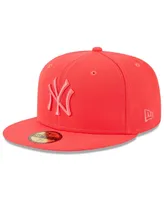 Men's New Era Red York Yankees 2023 Spring Color Basic 59FIFTY Fitted Hat