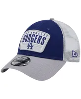 Men's New Era Royal Los Angeles Dodgers Two-Tone Patch 9FORTY Snapback Hat