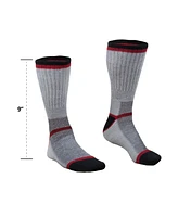 RefrigiWear Men's Moisture Wicking Breathable Performance 9-Inch Work Sock