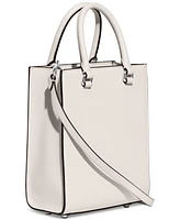 Coach Tote 16 Crossgrain Leather Crossbody Bag