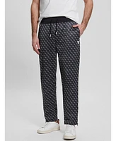 Guess Men's Korbin Allover Quattro G-Logo Printed Pants