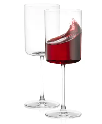 JoyJolt Claire Red Wine Glasses