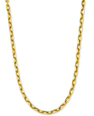 Paperclip Link 20" Chain Necklace (3-5/8mm) in 14k Gold