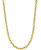 Paperclip Link 20" Chain Necklace (3-5/8mm) in 14k Gold