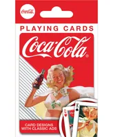 Masterpieces Coca-Cola Classic Ads Playing Cards - 54 Card Deck