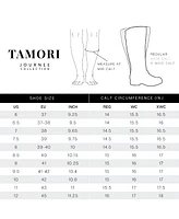 Journee Signature Women's Tamori Stacked Heel Knee High Boots