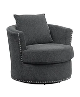 White Label Dickinson 33.5" Swivel Chair